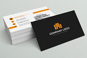Modern Clean Corporate Business Card, a Business Card Template by MightyDesign (Thumbnail 2 of 6)