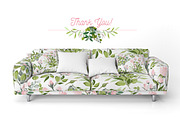 Watercolor Pink Roses Vector Set, a Decorative Illustration by FourLeafLover (Thumbnail 10 of 10)