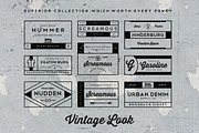30 Vintage Insignia Template, an Object Graphic by pixelpines (Thumbnail 2 of 5)