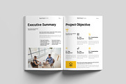 Project Proposal Template, a Brochure Template by GoldenGrid Studio (Thumbnail 3 of 10)