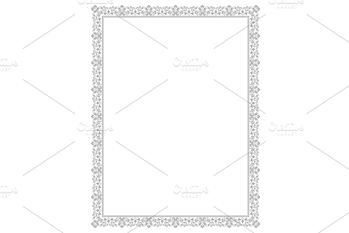 Decorative frame Elegant vector, a Decorative Illustration by RODINA (Photo 1 of 3)