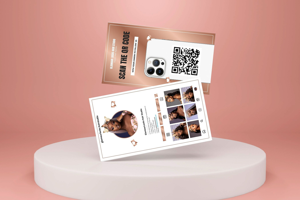 2023 Instagram Business Card, a Social Media Template by Foedesigner (Photo 4 of 6)