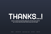 Logote - Modern Logo Font, a Sans Serif Font by Iqsiart Studio (Thumbnail 8 of 8)