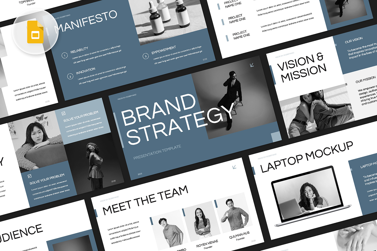 Business Strategy Google Slides, a Presentation Template by rgbryand (Photo 1 of 7)