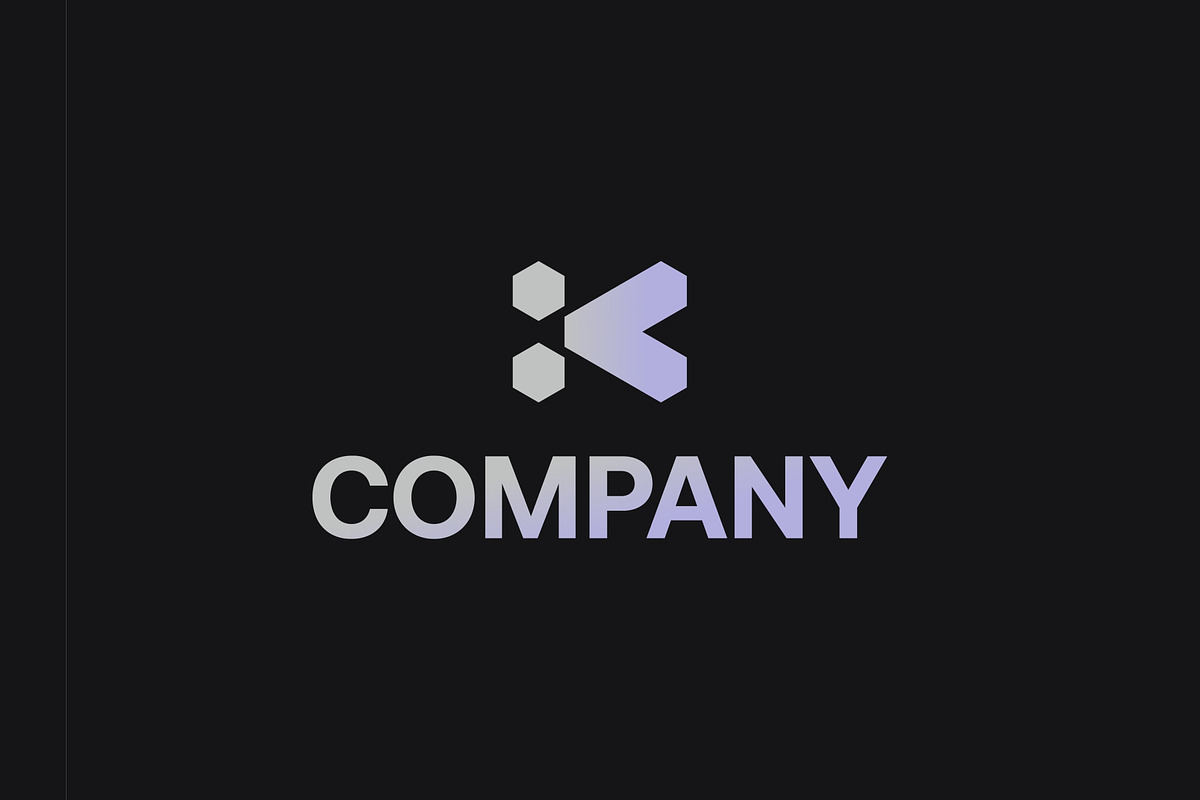 Letter K Geometric Bold Logo, a Branding & Logo Template by ika trisiana (Photo 2 of 2)