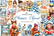 Planner Clipart, an Illustration by CreationArt (Thumbnail 1 of 5)