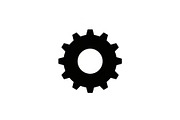 Gear & Cogwheel Silhouette Vector Bu, an Illustration by jahid234 (Thumbnail 23 of 51)