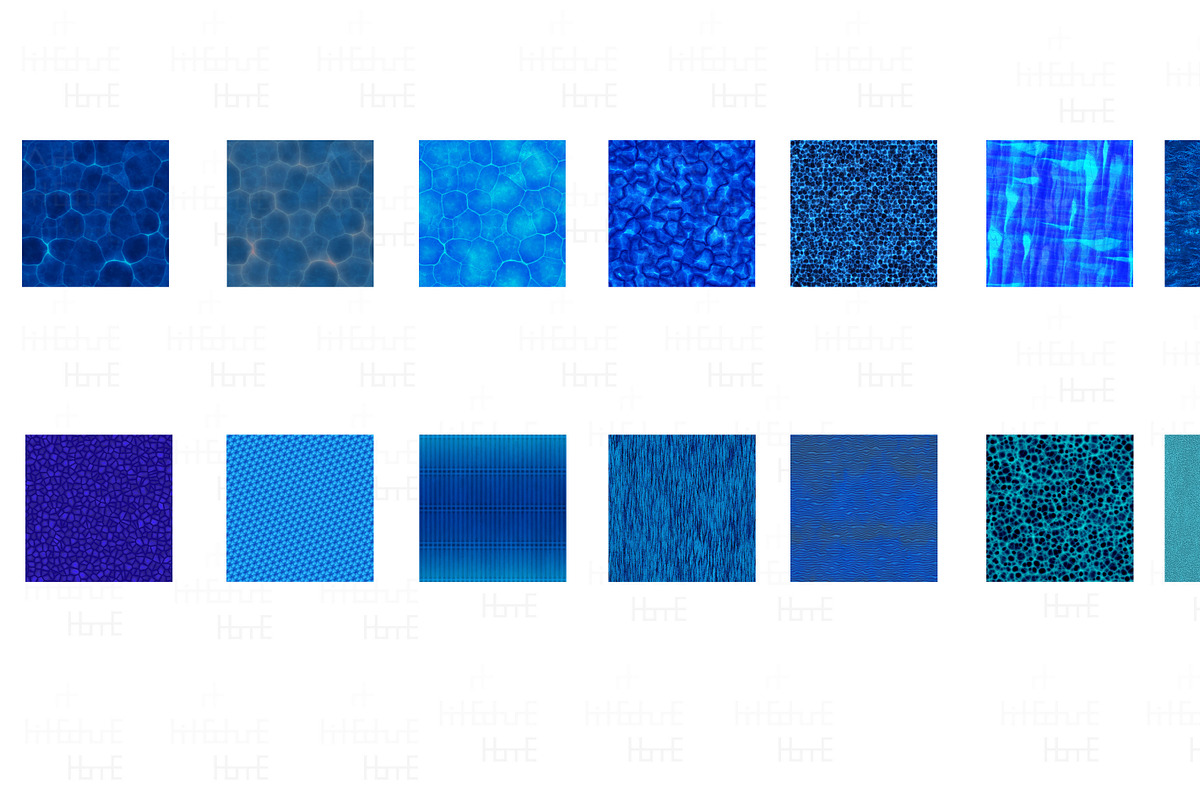 SEAMLESS blue CRYSTAL TEXTURES Ocean, a Texture Graphic by Arthitecture Home (Photo 2 of 11)