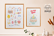 Easter Clipart and Quotes, an Object Graphic by Ruslana Lubenets (Thumbnail 5 of 13)