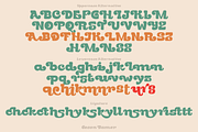 Geson Bamer - Retro Font, a Font by TypeClassHeroes (Thumbnail 12 of 15)