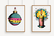 Pop Art Christmas 2026 Clipart, an Illustration by Libby Wishes (Thumbnail 3 of 7)