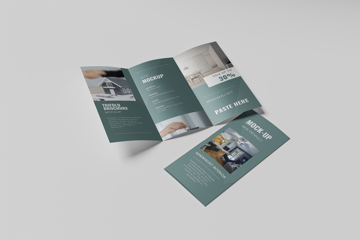 TRIFOLD BROCHURE, a Brochure Template by kebunmockup (Photo 3 of 3)