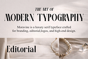 Moravine Modern Editorial Serif, a Serif Font by Muksal Creative (Thumbnail 2 of 10)