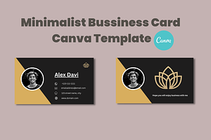 Minimalist Bussiness Card Template