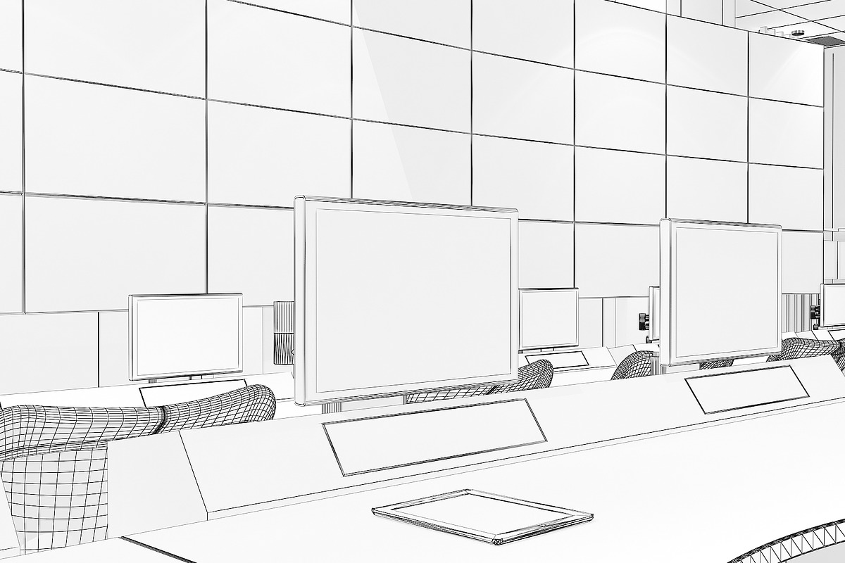 TV Studio Control Room 1, an Architecture 3D Model by akerStudio (Photo 31 of 42)