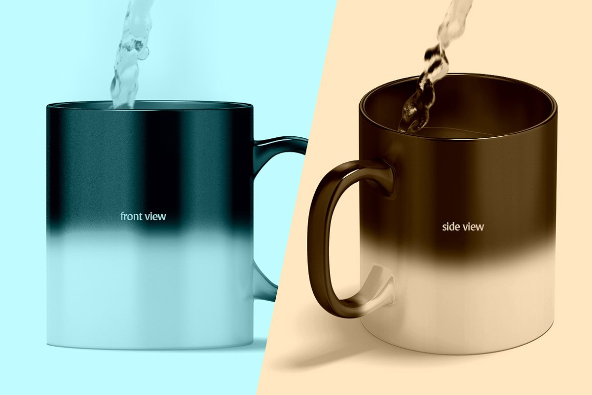 Magic Mug Animated Mockup, a Cups & Container Mockup by rebrandy