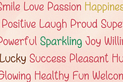 Gingerbread Cute Handwritten Font, a Handwritten Font by Lalava Studio (Thumbnail 4 of 6)