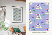 Boho Chic floral patterns, a Pattern Graphic by Annakniaz (Thumbnail 8 of 17)