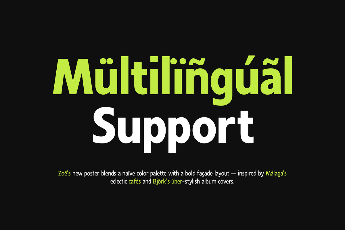 Montblack - Sans Serif Font Family, a Sans Serif Font by Umitype (Photo 8 of 10)