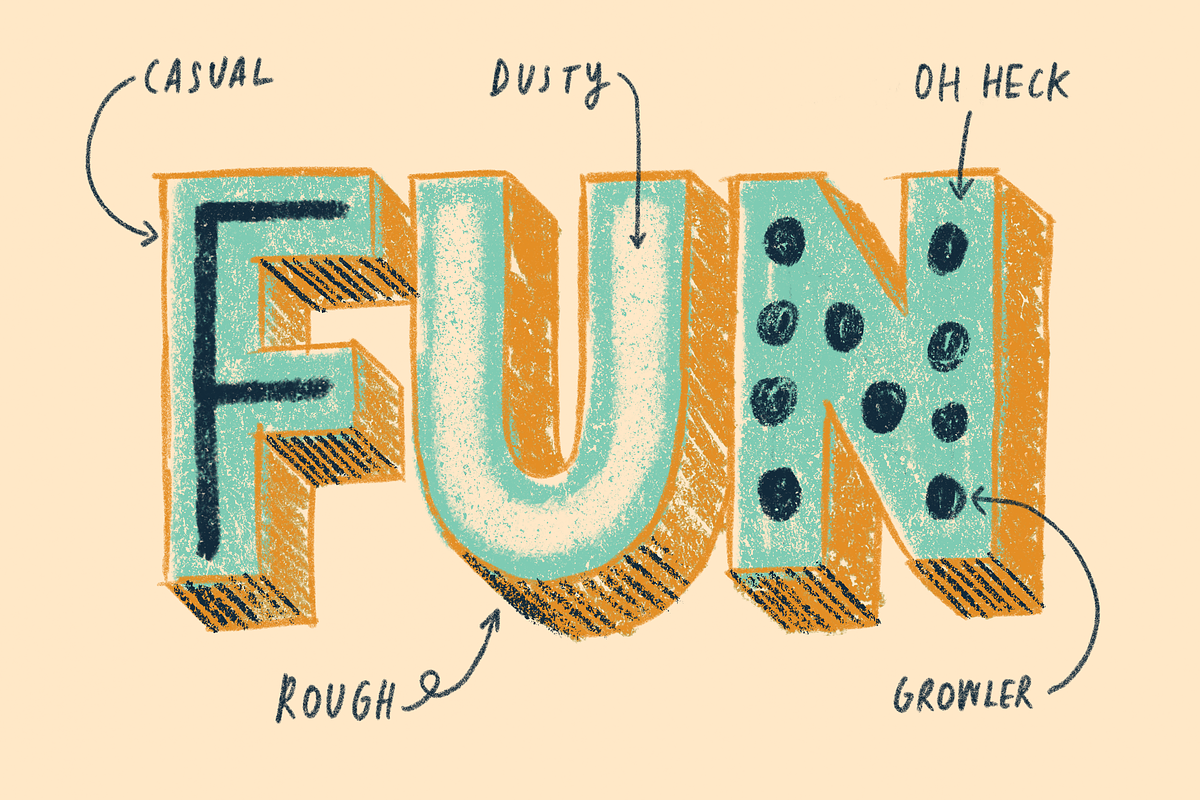 The Procreate Hand Lettering Toolkit, a Brush Add-On by Idle Letters (Photo 5 of 10)