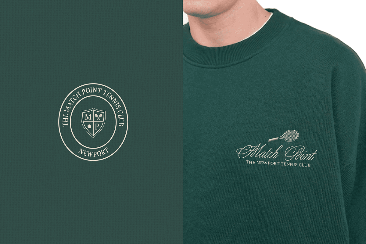 Tennis Core logos - CANVA, AI, PSD, a Branding & Logo Template by Orca Design (Photo 4 of 13)