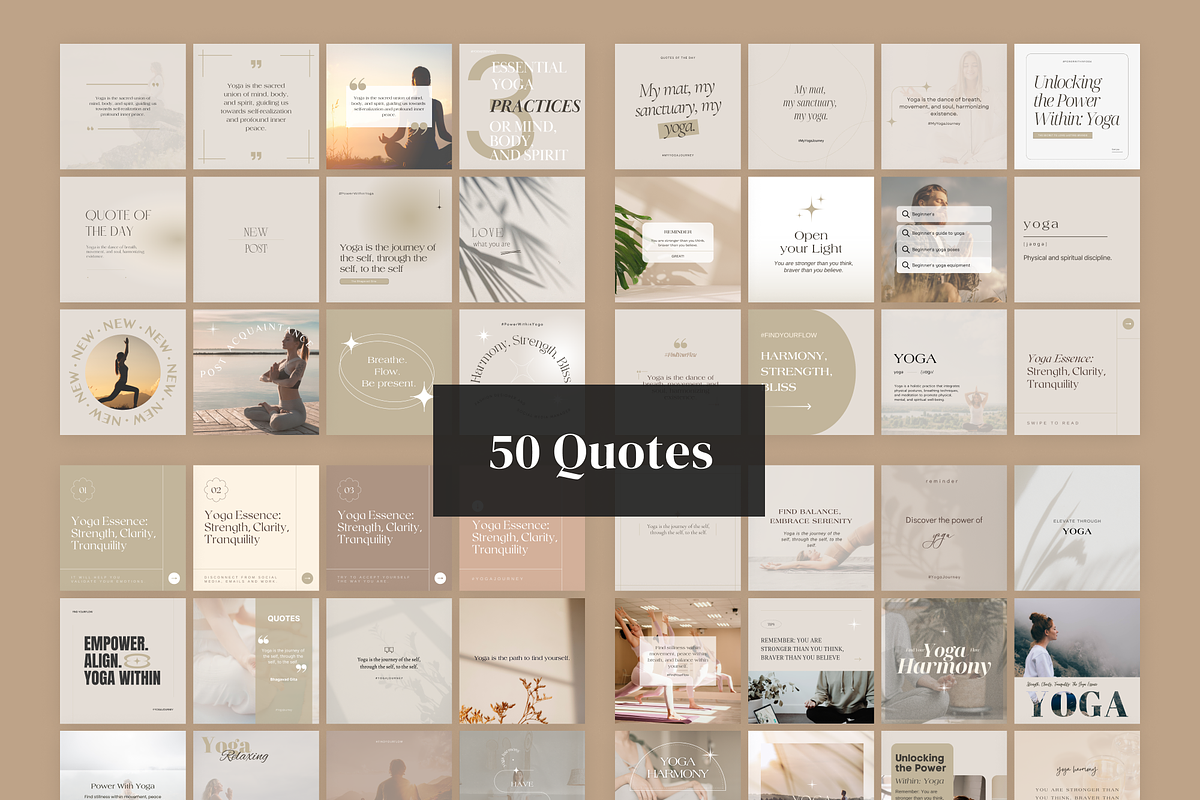 Lurion Instagram templates Canva, a Social Media Template by VeliusCreativeStudio (Photo 6 of 9)