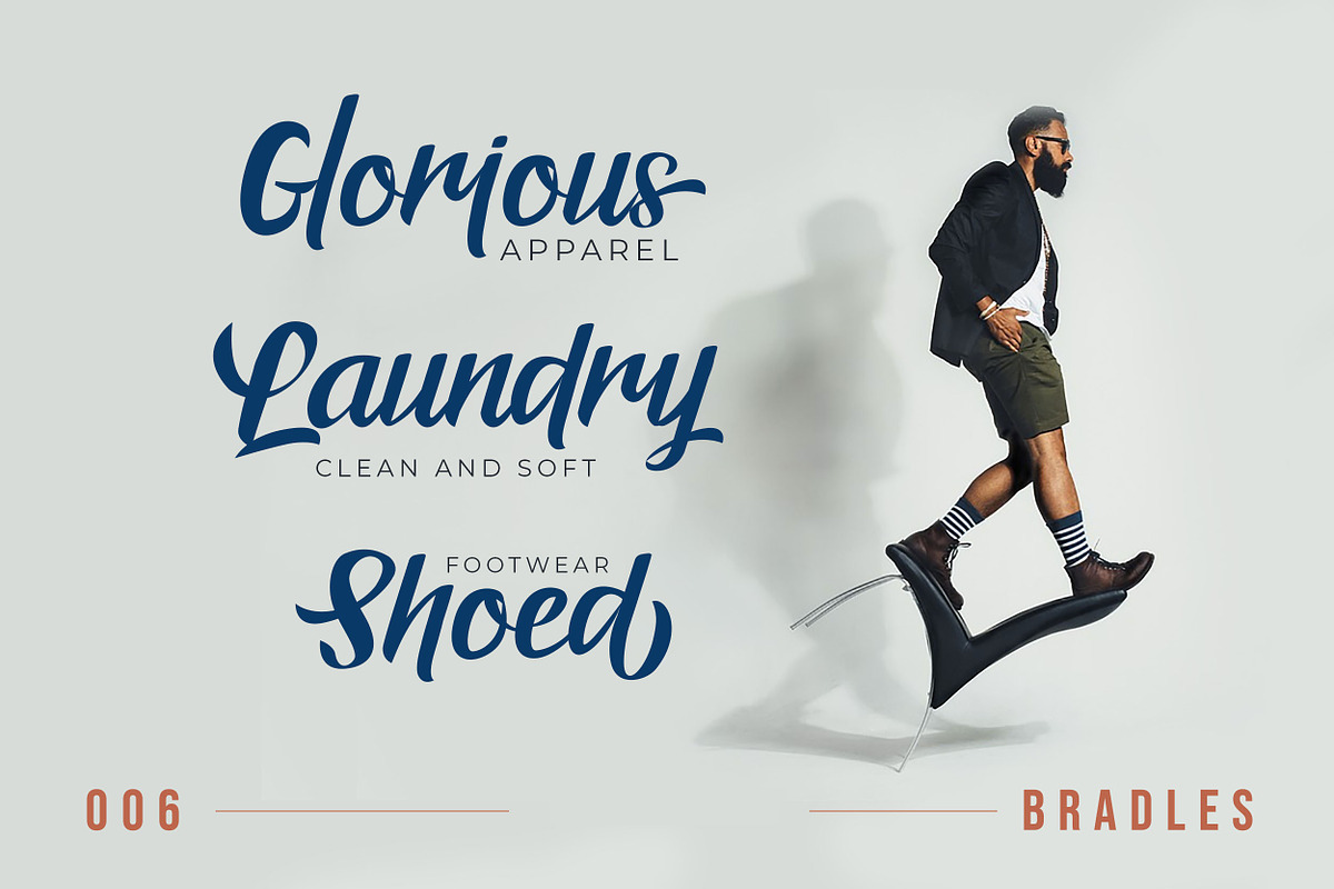 Bradles Font, a Script Font by Fontruly (Photo 4 of 5)