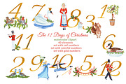 12 Days of Christmas, a Person Illustration by s.yanyeva (Thumbnail 1 of 7)