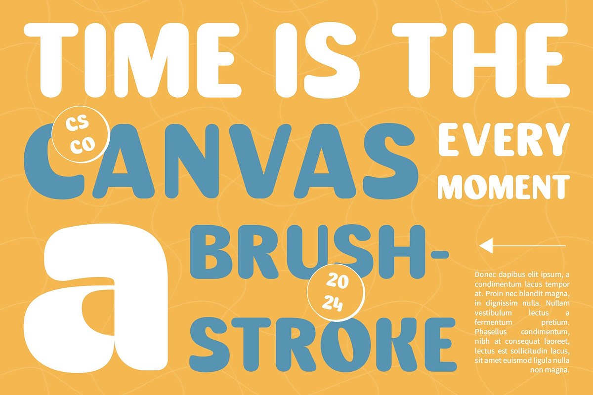 Glazio Rounded, a Sans Serif Font by Craft Supply Co. (Photo 4 of 8)