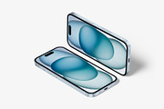 iPhone 15 Mockups, an iPhone Mockup by ls.graphics (Thumbnail 9 of 11)