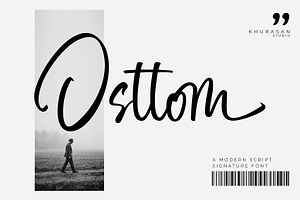 Osttom - A Modern Script