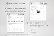 Productivity Tracker Notion Template, a Templates & Theme by BRANDcontent (Thumbnail 4 of 8)
