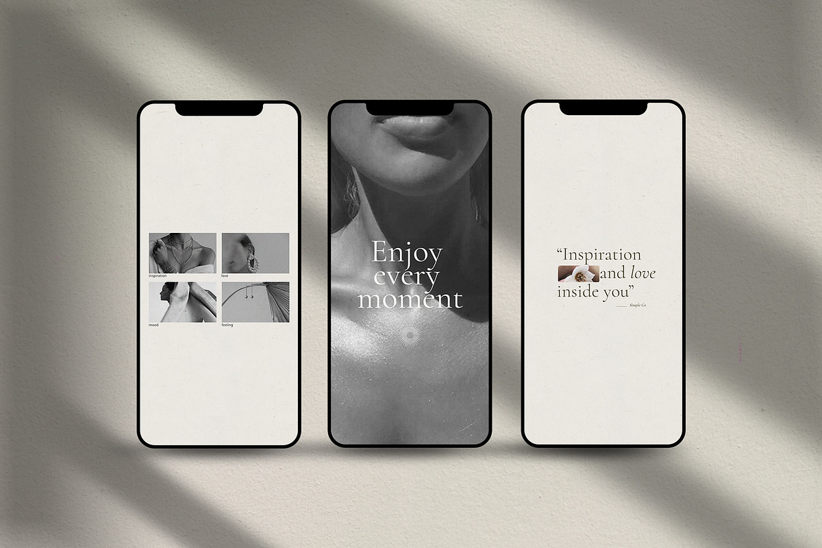CANVA & PS/Paper love Instagram pack, a Social Media Template by Simple có (Photo 6 of 11)