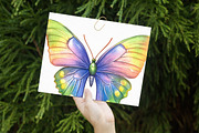 Watercolor Butterfly Clipart, an Illustration by Libby Wishes (Thumbnail 3 of 7)