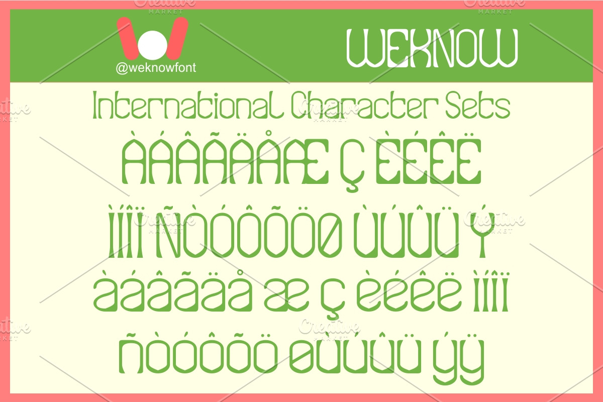 COLOR TECHNIQUES FONT, a Sans Serif Font by weknow (Photo 7 of 7)