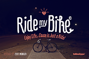 Ride my Bike - Family 50% off, a Sans Serif Font by Latinotype (Thumbnail 1 of 5)