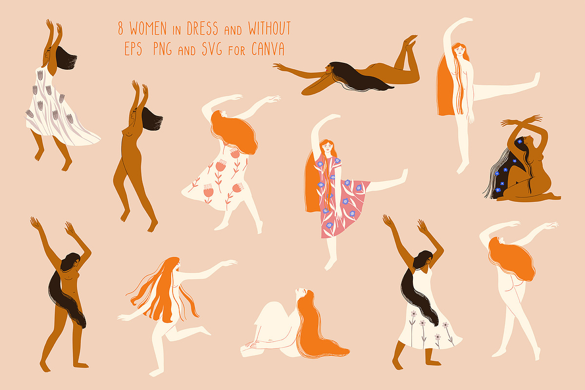 About Femininity and Freedom, a Person Illustration by Annakniaz (Photo 4 of 15)