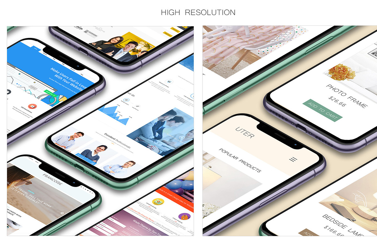ALL 3D iPHONE MOCK-UP BUNDLE VOL-I4, an iPhone Mockup by Graphicsworld125 (Photo 7 of 20)