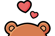 Cute Bear Holding Honey Jar, an Animal Illustration by shazi (Thumbnail 4 of 4)