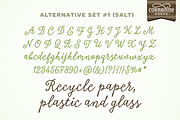 Tierra Script, a Script Font by Corradine Fonts (Thumbnail 4 of 15)