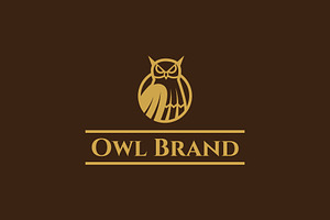 Owl Brand Logo, a Branding & Logo Template by ashenterprise