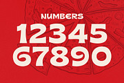 Fattura - Chunky Retro Food Font, a Sans Serif Font by HipFonts (Thumbnail 7 of 15)