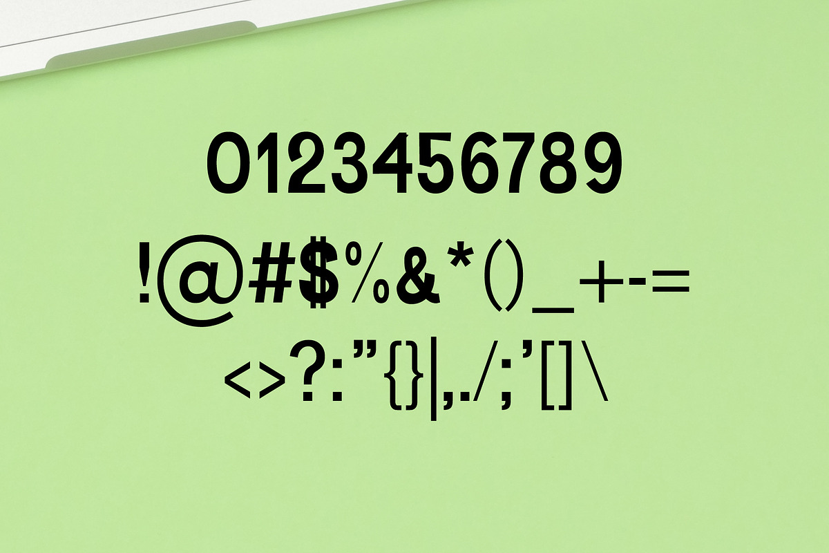 Fonzy Minimal Sans Serif Font Pack preview 4