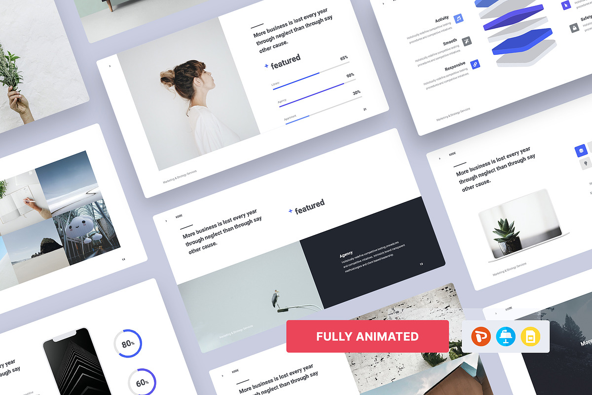KODE - Business PresentationTemplate, a Presentation Template by SimpleSmart (Photo 1 of 7)