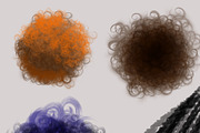 Curly Hair Brushes, a Brush Add-On by vurdembrushes (Thumbnail 3 of 5)