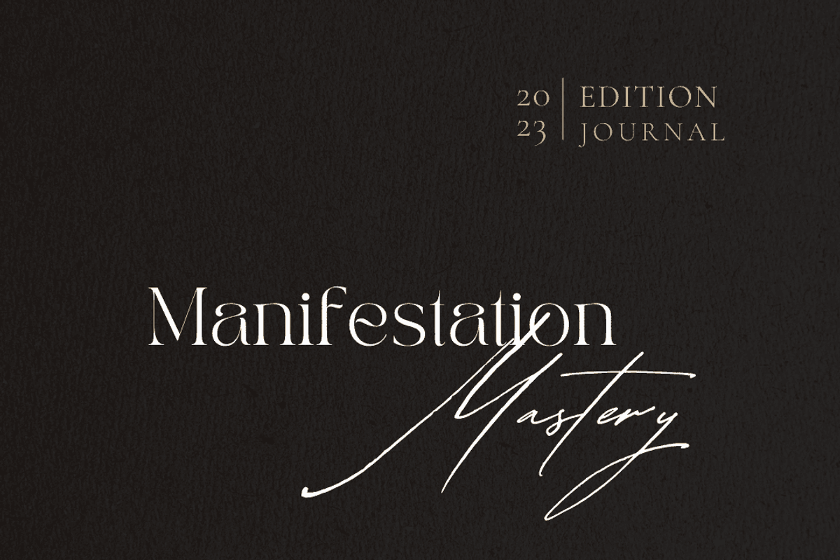 PLR Manifestation Mastery Planner, a Stationery Template by Brand Your Biz Co. (Photo 2 of 11)