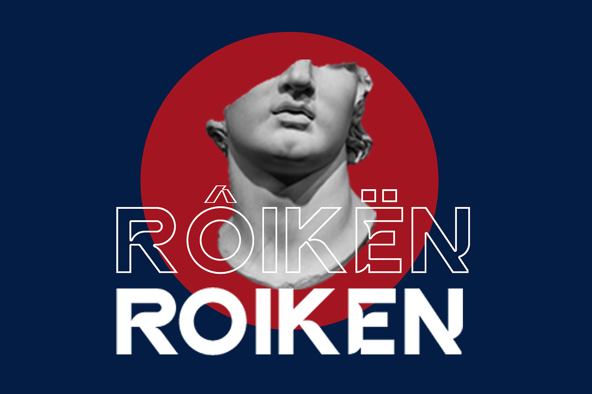 Neo Royken Font | Modern Futuristic, a Sans Serif Font by WhymoreArt (Photo 3 of 8)