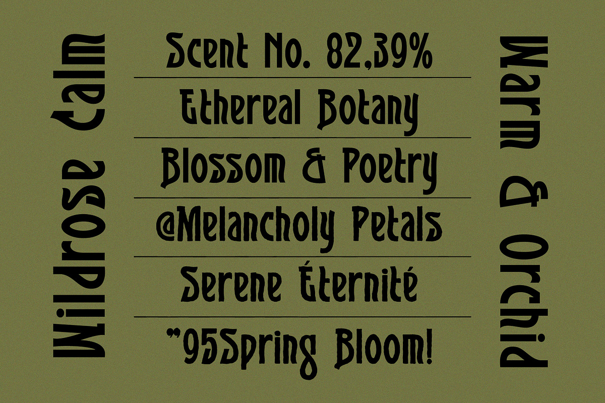 SFC Flosra - Folkcraft Display, a Slab Serif Font by Saera Type (Photo 6 of 12)