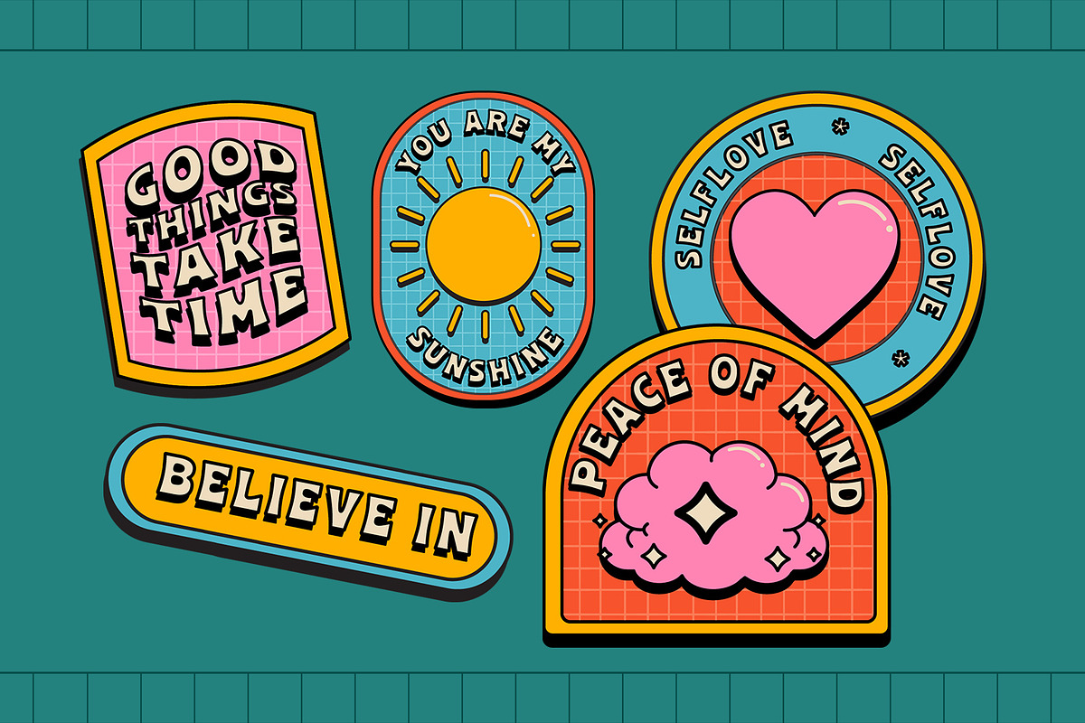 90’s Scooter – Retro Display Font, a Sans Serif Font by Almarkhatype (Photo 5 of 11)