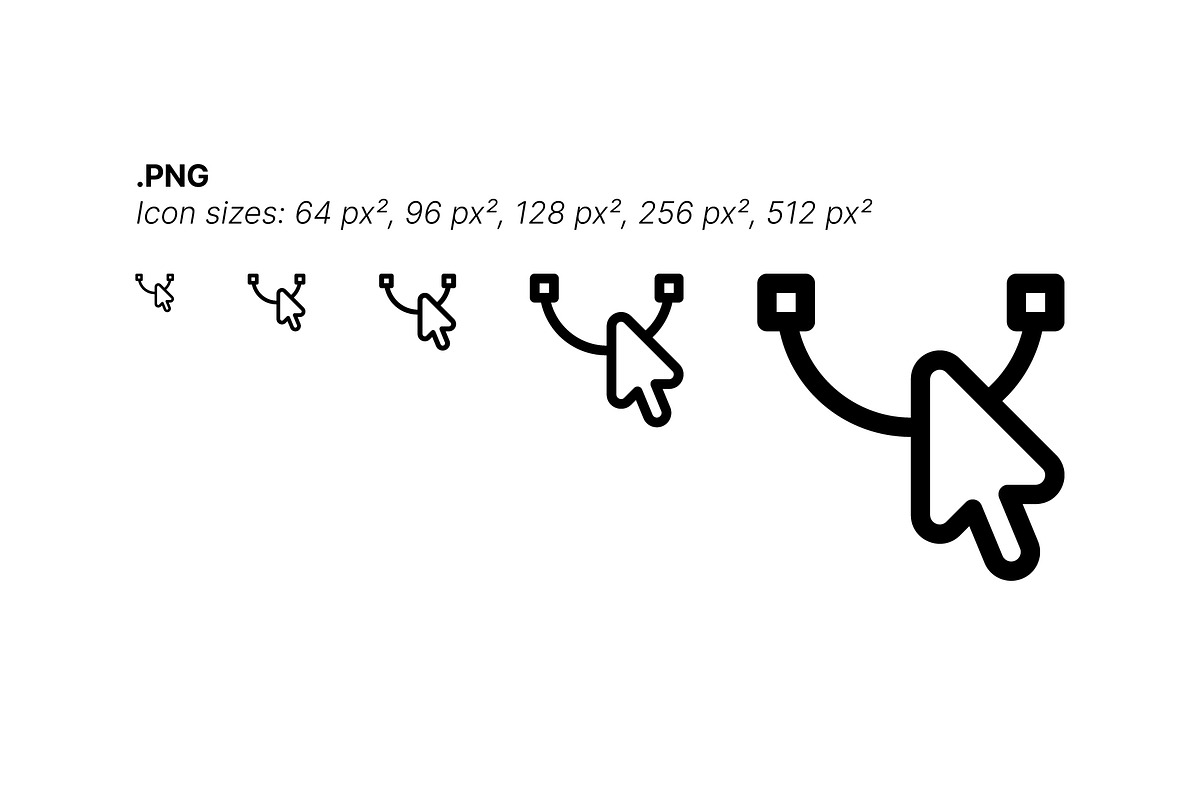 50 Vector Editing Icons, an Outline Icon by Side Project (Photo 4 of 7)